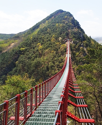 순창 채계산 출렁다리