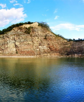 안산 대부 퇴적암층<br>