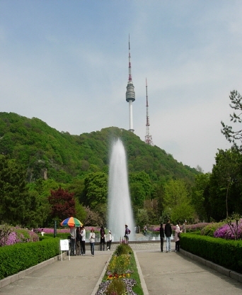서울 남산공원 야외식물원